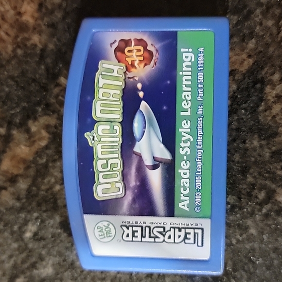 Leapster 2nd GRADE MUSICAL 🎼 MENACE & Cosmic MATH educational Game - Picture 2 of 4